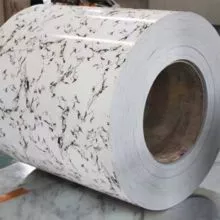 Bobina de aço impressa em grão de madeira - leve e fácil de instalar