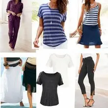 Estoque Misto de Verão Categoria A – Roupas Femininas e Masculinas, Envio Expresso a partir de 100 Peças!