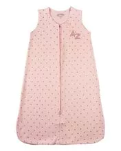 Casulo de Bebê Suedine Estampado Corações - Rosa