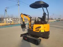 1.8 toneladas de excavadora pequeña sobre orugas mini excavadora China ventas de fábrica