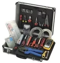 Kit de ferramentas de manutenção de rede - 133 Pcs