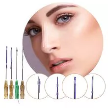 Best Price Long Lifting Eyebrow Lifting Blunt W Cannula 20g Pdo Cog Threads