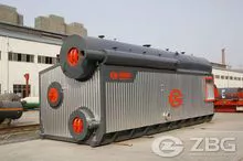 SZS automatic oil & gas-fired hot water boiler