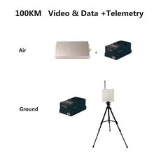 Dron de 100 km de video, datos y telemetría de largo alcance