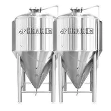 Tanque de fermentación cónico de acero inoxidable de 5000 litros Equipo de tanque de fermentación de cerveza de 5000 litros Tanque de fermentación de vino