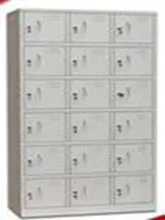 Wardrobes with eighteen doors