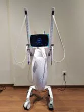 Não invasivo 6,78 MHz Volumização Hipertermia Monopolar Radiofrequência Levantamento de Pele Facial Thermagepro Coolmage Gold