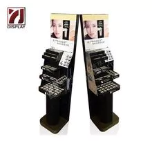 Expositor de papelão de alta qualidade para piso de cosméticos Expositor de cosméticos para piso