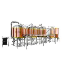 Equipo de elaboración de cerveza de cobre de 2000L