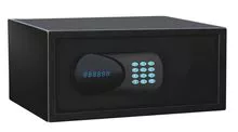 Cofre de quarto de hotel de tamanho de laptop de aço retroiluminado por LED com senha de 3-6 dígitos fabricado na China