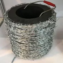 Barbed Wire Galvanized and PVC coated Security Wir