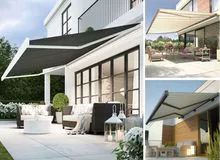 Outdoor Sunshade Retractable Awning