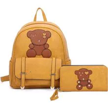 XM21148T2 Fashion Bear 2-in-1 Backpack Set