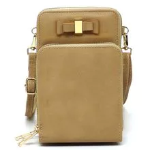 LMS205 Fashion Bow Crossbody Bag Bolso para teléfono celular