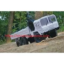 RC4WD elétrico besta II 6 × 6 caminhão RC4Z-K0052
