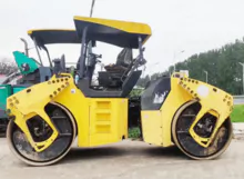 BOMAG Used BW203 Double Drum Vibratory Road Roller Ground Compactor