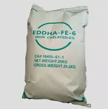 EDDHA Fe chelate iron fertilizer 100% water soluble fertilizer