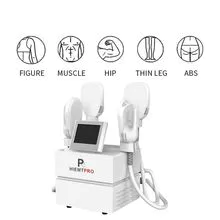 4 Mangos 7 Tesla EMS Body Sculpt Muscle Building Beauty Salon Equipment