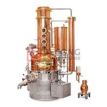 30L 50L 100L 200L Equipamento de Destilação de Cobre Moonlight Distiller Coluna Whisky Distiller
