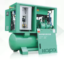 Compressor de ar de parafuso de corte a laser integrado 4 em 1 16bar de 7,5KW-37kw
