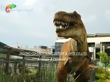 Animatronic T-rex for amusement park 