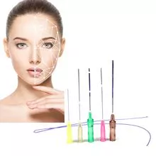 Low Price Face Lifting Threads Molding Type B 18g 19g Pdo Cog Thread for Beauty Center