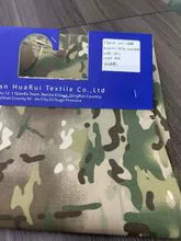 Tejido de camuflaje multiterreno resistente al desgarro, antiestático