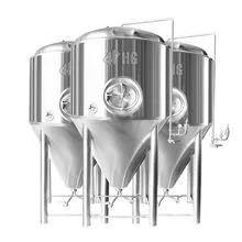 Tanque de fermentación 3000L Tanque de fermentación cónico de cerveza de acero inoxidable 5000L 