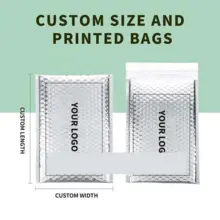 BOLSA DE BURBUJAS CON CREMALLERA DESLIZABLE, SOBRE ACOLCHADO