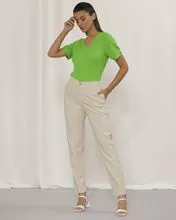 Blusa Ribana con Detalle de Botones