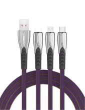 One drag three mobile phone charging cables