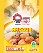 Nhoque de Mandioca com Requeijão