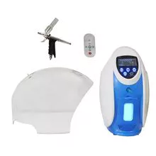 Máscara de terapia de oxígeno multifunción Cúpula de agua Spray Jet Peel Máquina facial Derma Spa Equipment