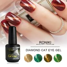 RONIKI Cat Eye Gel Polaco, Gel de Ojo de Gato, Gato Eye Gel Polaco, Fábrica de Gel de Ojo de Gato, Mayorista de Gel de Ojos de Gato