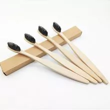 Escova de dentes de bambu por atacado biodegradável
