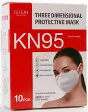 Máscara protectora KN95 de China