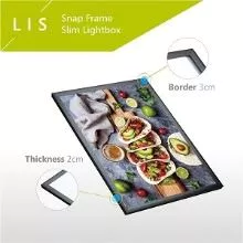 Snap Frame LED Light Box - Indoor Wall Mounted