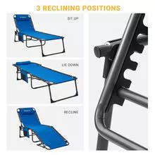 Cama plegable exterior