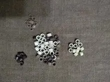 Hair extension rings, wig silicone rings, hair extension tools