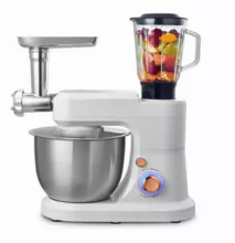 Multi-purpose blender for vertical cooker and dough machine