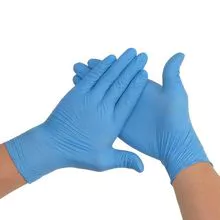 Disposable butyl gloves