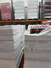 Paletes e Estojos Coca-Cola (latas, garrafas) Água 500ml (12) embalagem