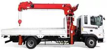 [ATOM 756 truck crane]Korean 7 ton truck crane 