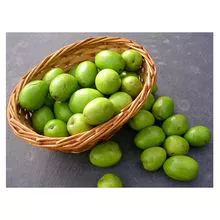 Azeitonas verdes frescas da melhor qualidade
