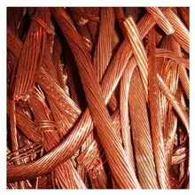 Chatarra de alambre de cobre 99.99% Suministro de metal industrial Venta a granel Chatarra metálica de alambre de cobre brillante rojo