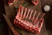 清真羊肉架  