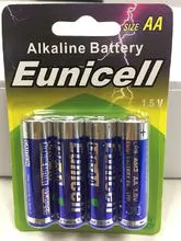 Batería seca, batería alcalina AA AAA