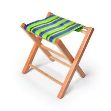 Customized Folding Wooden Stool and Backless Screen