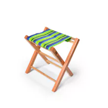 Customized Folding Wooden Stool and Backless Screen