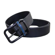 Black Leather Belt 16966